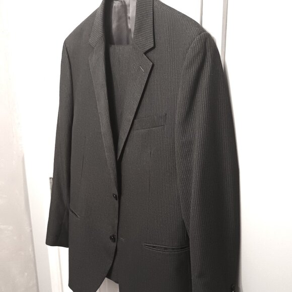 Michael Kors Other - Michael Kors Men 2 Piece Gray Pinstripe Suit